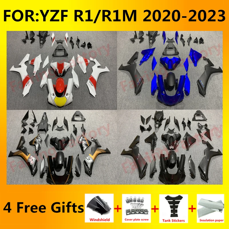 Motorcycle ABS Injection mold Body full Fairing Kit For Yamaha YZF R1 YZFR1 20 21 22 23 fairings kits zxmt