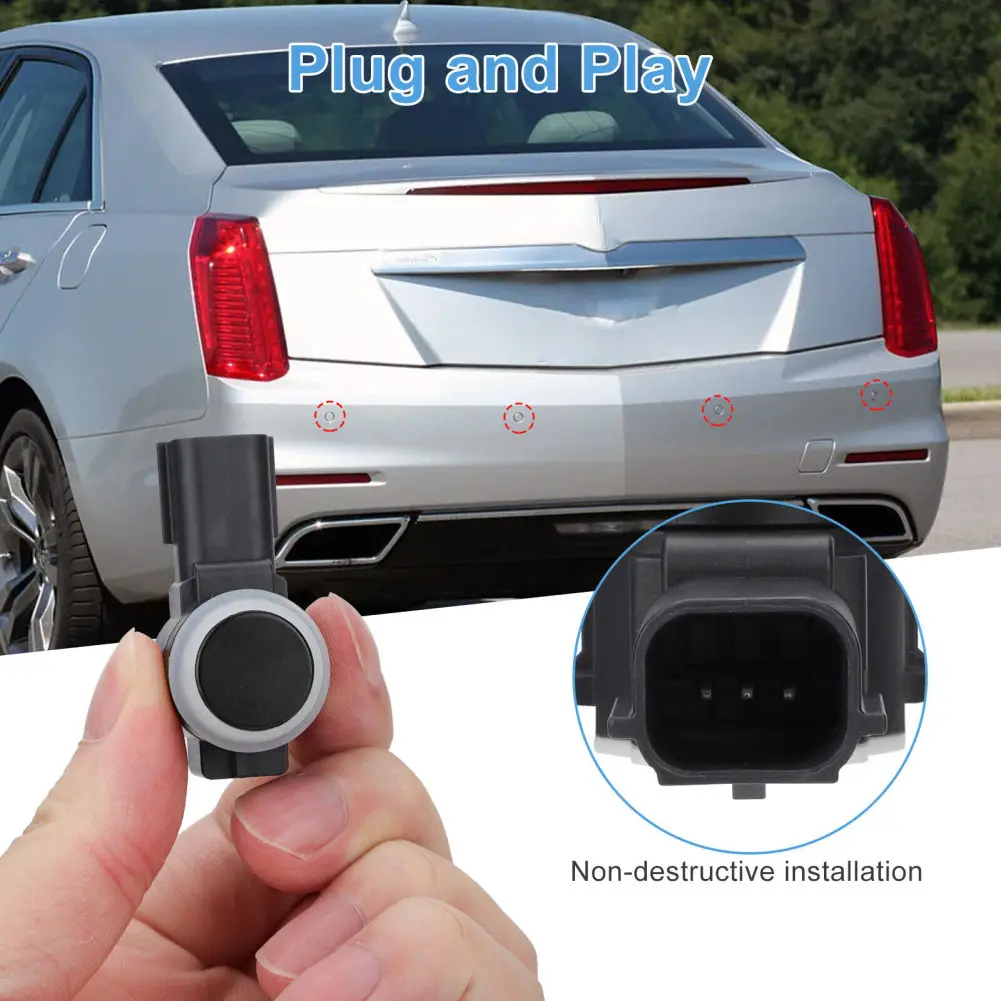 Sensore Di Retromarcia Per Auto 23428268 Paraurti Pdc Park Assist Object Sensor Compatibile Per Cts Xts Xt5 2014-2017 Bolt 2017 - 18
