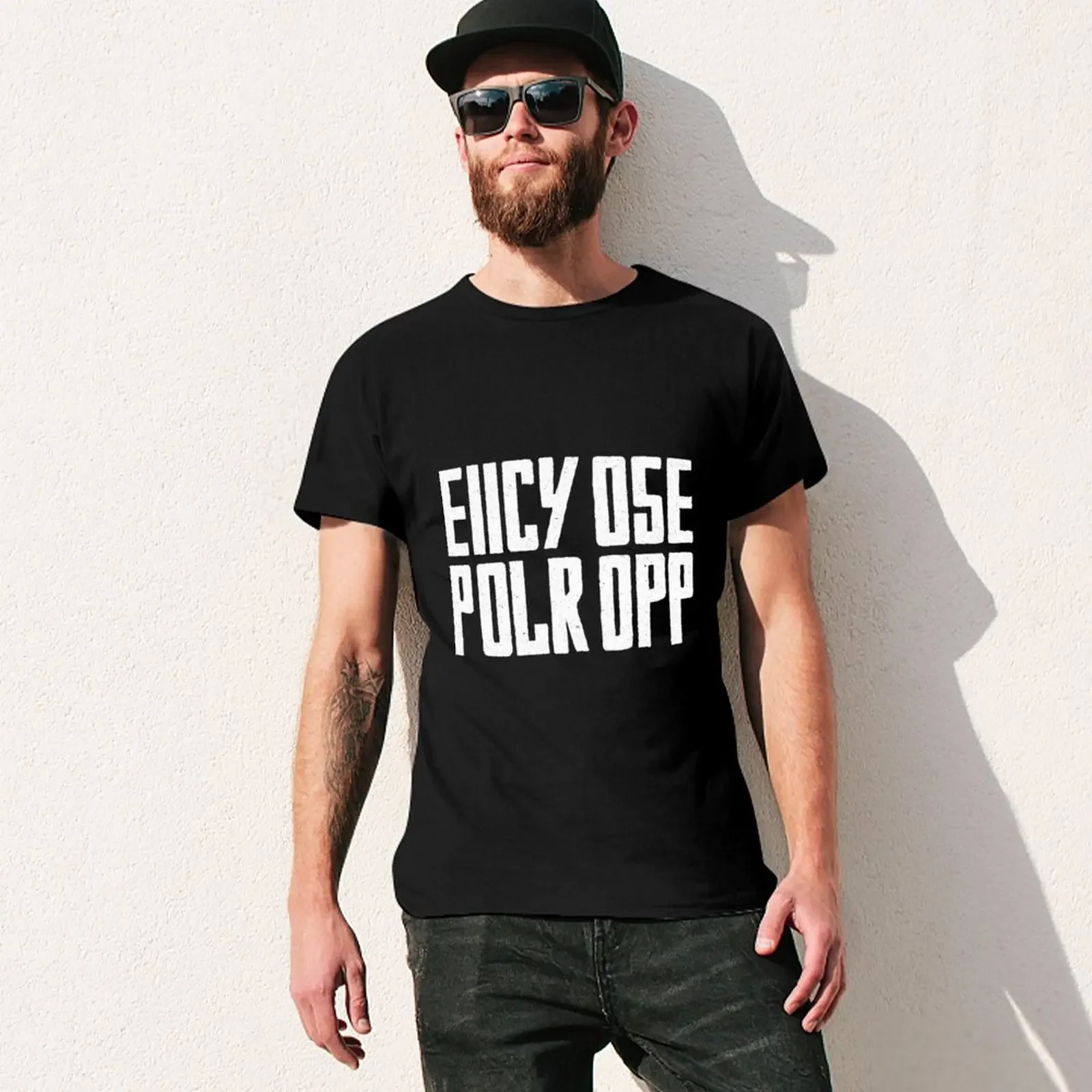 Фото EIICY OSE POLR OPPEssential. Футболка, черные спортивные футболки для мальчиков №3