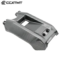 Electric Bike Battery Cover Guard - Premium Motorcycle Accessory (Carbon Fiber)