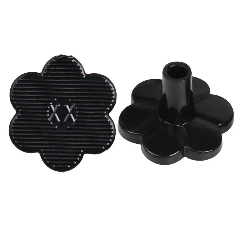 Floral Latin Dance Heel Protector Cover High Heel Slim Anti Slip Durable Mute Protector Heel Cover For Women's Shoes Accesories 