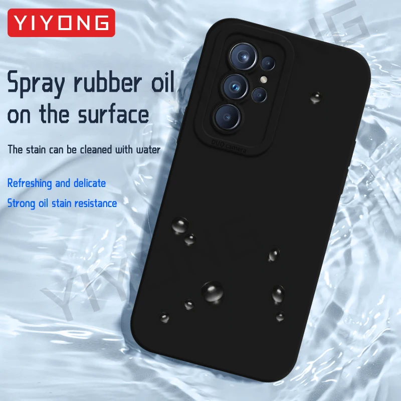YIYONG Silky Liquid Silicone Soft Phone Case