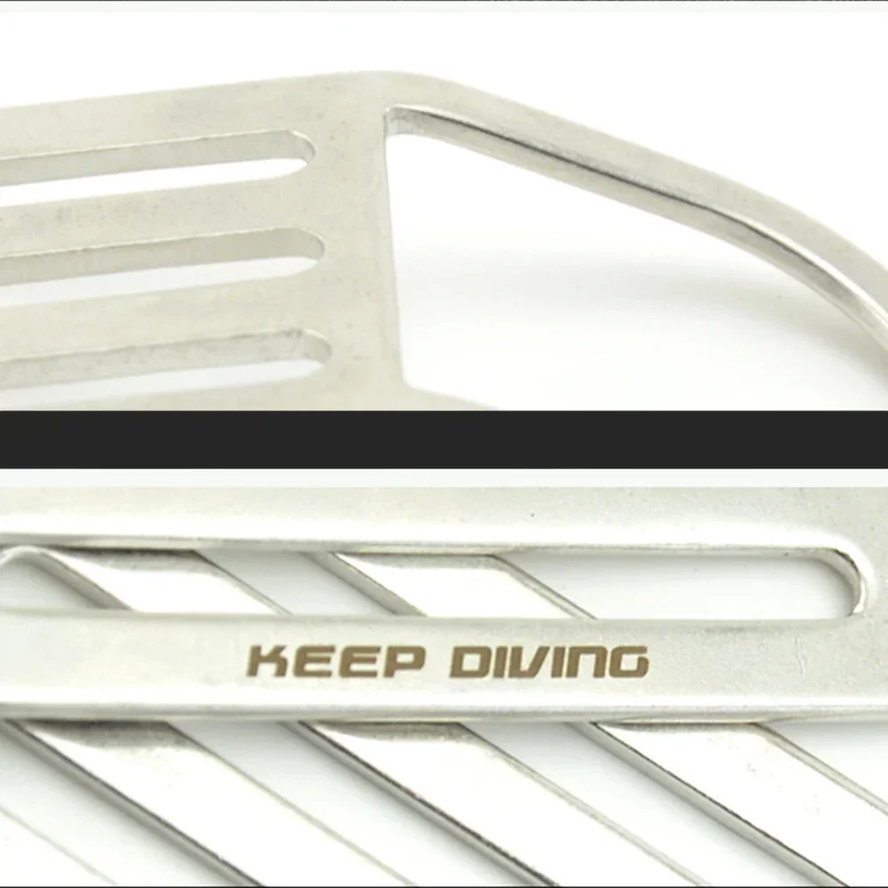 Scuba Diving 316 Stainless Steel Weight Belt Keeper Bent D Ring Weight Belt Keeper Bent D Ring Scuba Diving Accessories Scuba Diving Belt Keeper