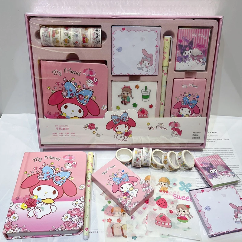 Sanrio Characters Pocket Sticker Sheet 1PC (Hello Kitty, My Melody, Kuromi,  etc)