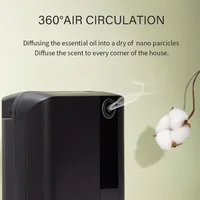 TEABLUM – diffuseur d'arôme 500ML, diffuseur d'huile essentielle Bluetooth pour la maison, parfum d'ambiance, climatisation, oasis aromatique électrique, désodorisant 4