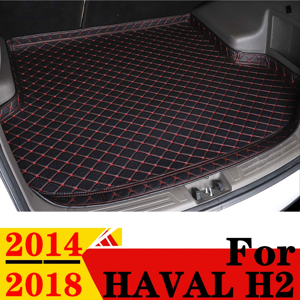 

Car Trunk Mat For Haval H2 2014 15-2018 All Weather XPE High Side Rear Cargo Cover Carpet Liner AUTO Tail Parts Boot Luggage Pad