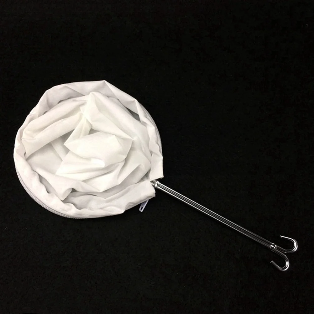

Reusable Milk Tea Filter Bag Flannel Cloth Coffee Tea Strainer with Stainless Steel Handle Drip Coffee Maker Accessories (Size