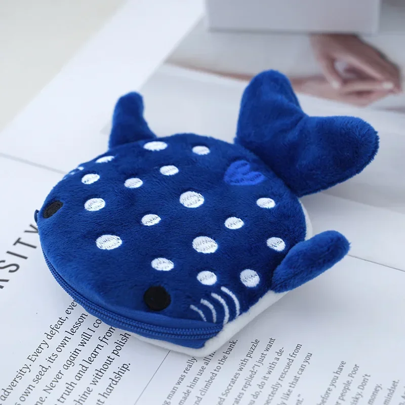 Cute Animal Plush Coin Purse with Keychain - Mini Wallet and Gift