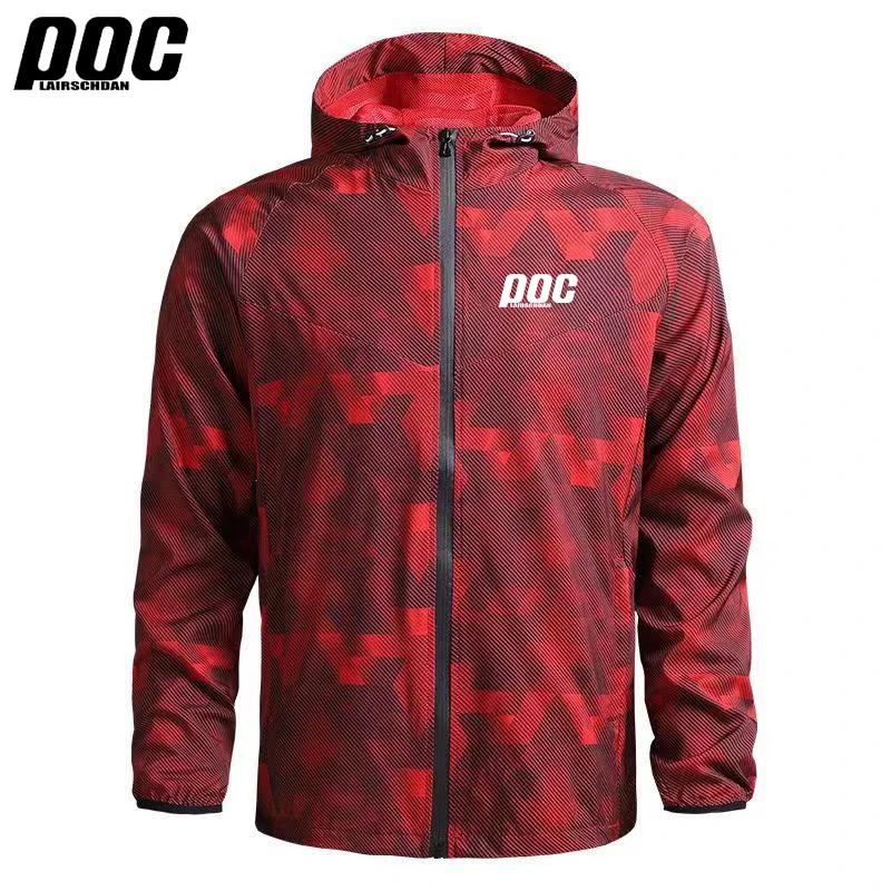 POC Cycling Breathable Jersey Bicycle Riding Windbreaker Windproof Road Downhill Apparel Motoross Men Racing Jacket