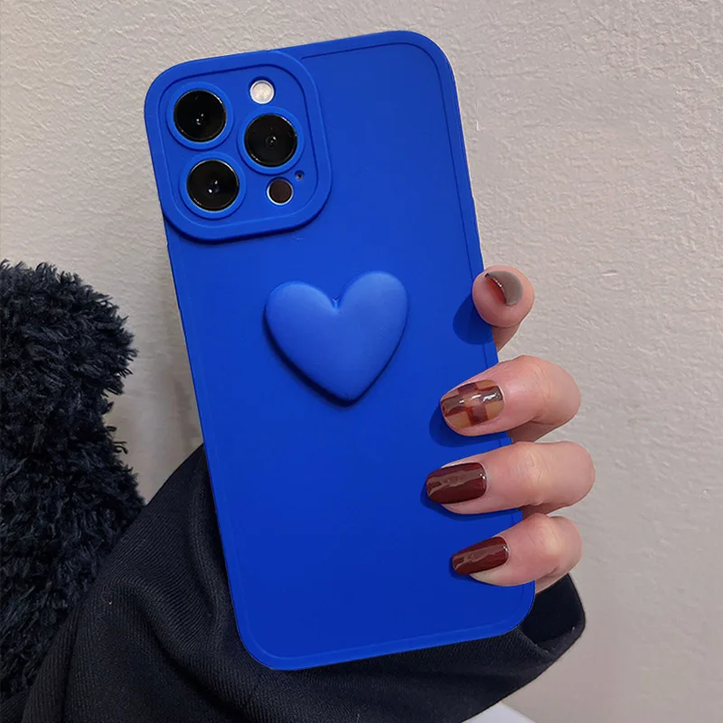 Силиконовый мягкий 3D-чехол для iPhone 12 11 13 Pro Max Mini XS XR X 8 7 Plus SE 2020 |