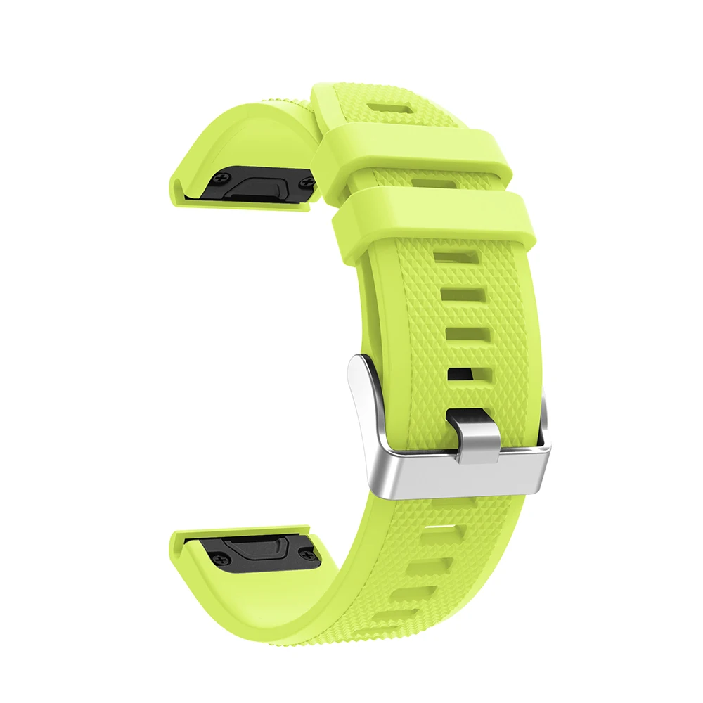 Versatile 22mm Quick Fit Silicone Smart Watch Strap