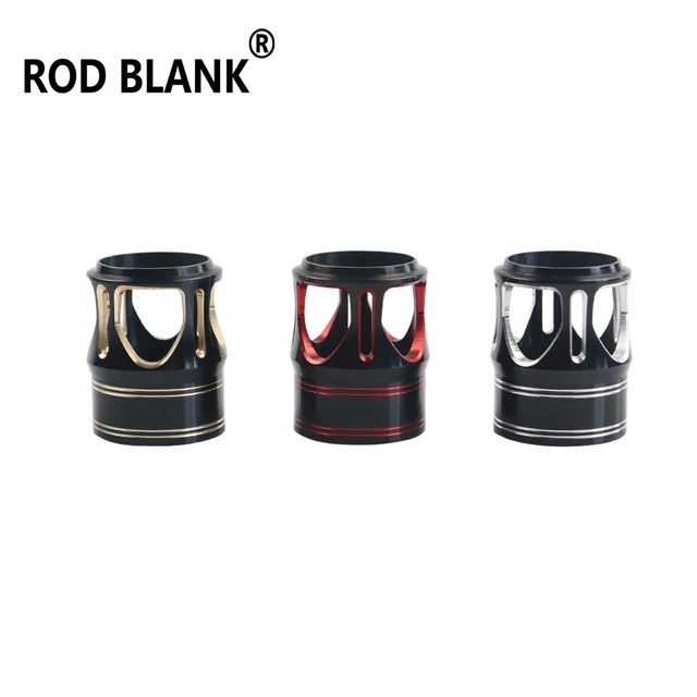 Rod Blank 1Pc Hollow Out Aluminum Reel Seat Nut Reel seat Hood Cap Rod  Building Component Fishing Rod DIY Repair Accessory - AliExpress