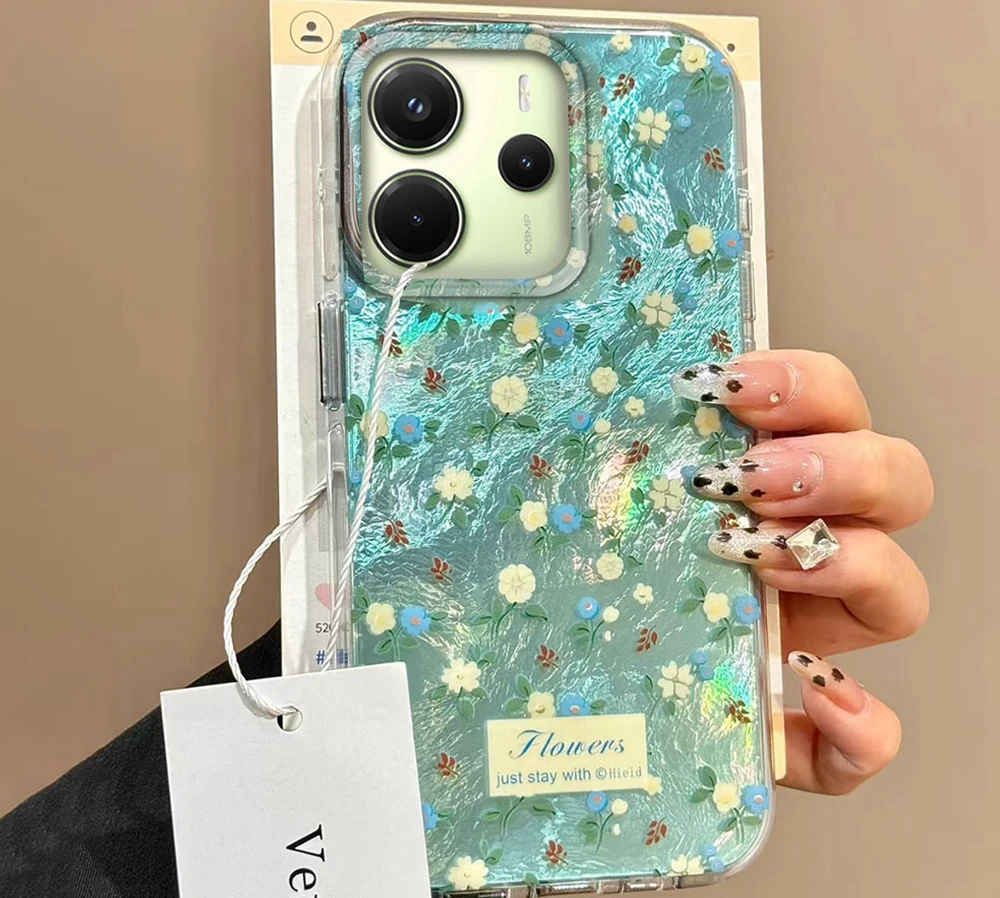 Charming Yellow Tulip Floral Phone Case Cover
