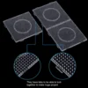 4PCS 5mm Fuse Beads Boards, Large Clear Pegboards Kits, with Gift Roning Paper, Perler Hama Beads Template Tool Diy Toy 2