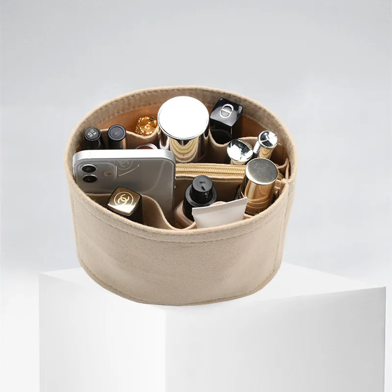 【Soft and Light】Bag Organizer Insert For Prada Duet Re-nylon Bucket Organiser Divider Shaper Protector Compartment Inner