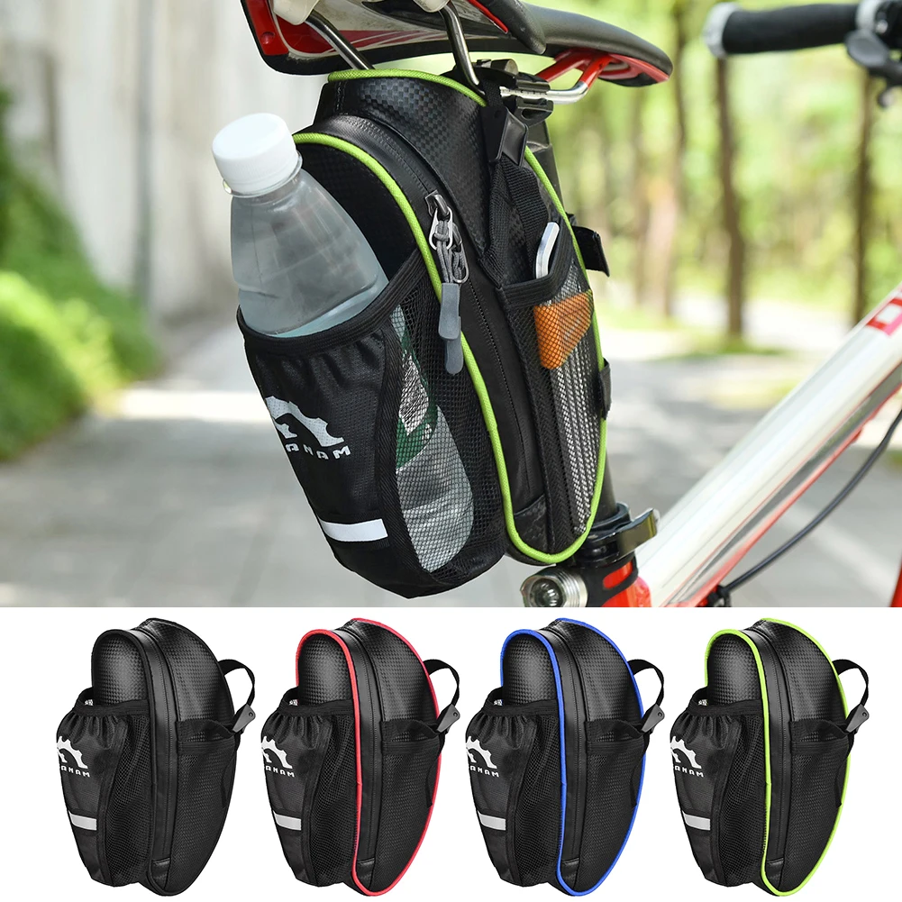 Waterproof Mountain Road Bike Seatpost Bag Storage Saddle Pouch