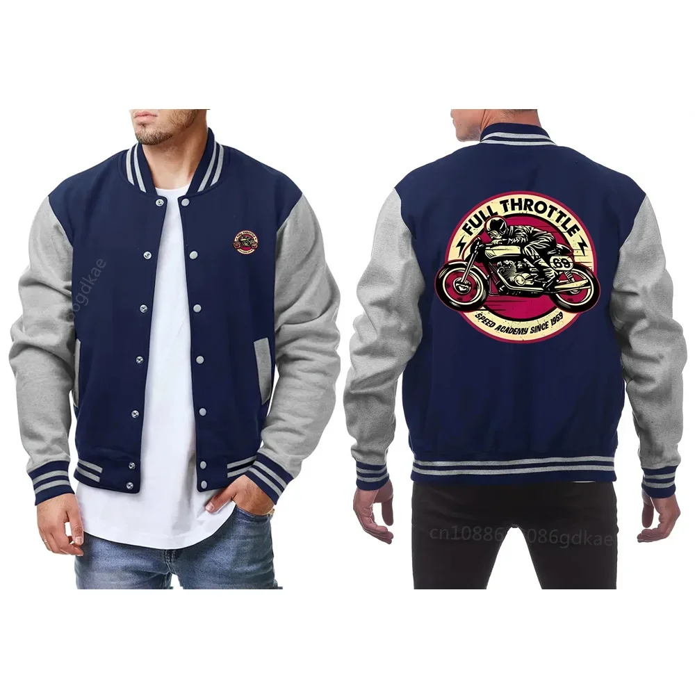 Baseball Jackets Men Autumn Winter Warm Thicken Men Jackets Windbreaker Coat US Baseball Uniform Casual Jacket Clothing