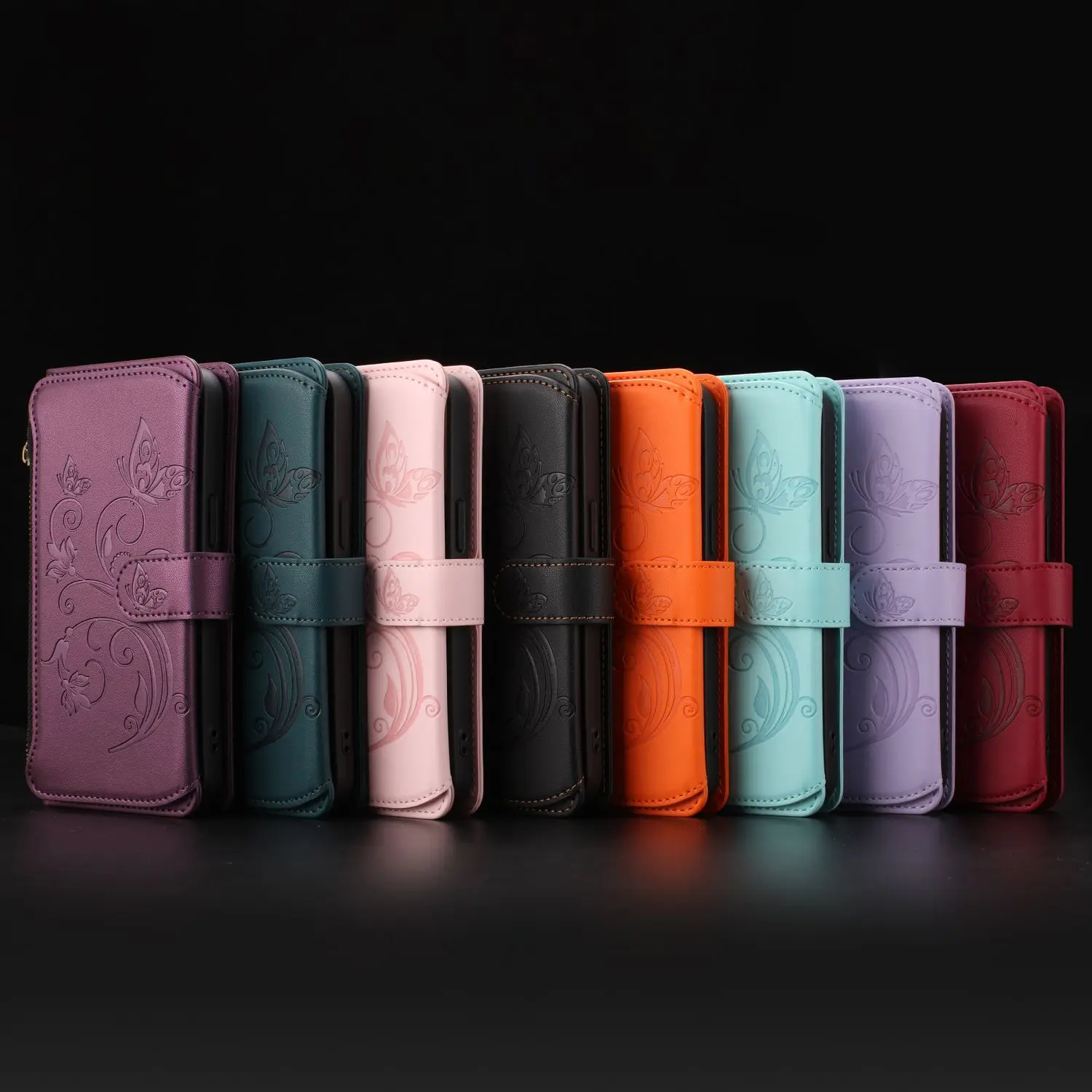 Cover Portafoglio In Pelle Per Oneplus 10T 5G - Custodia A Libro Con Porta Carte, Chiusura Magnetica E Supporto