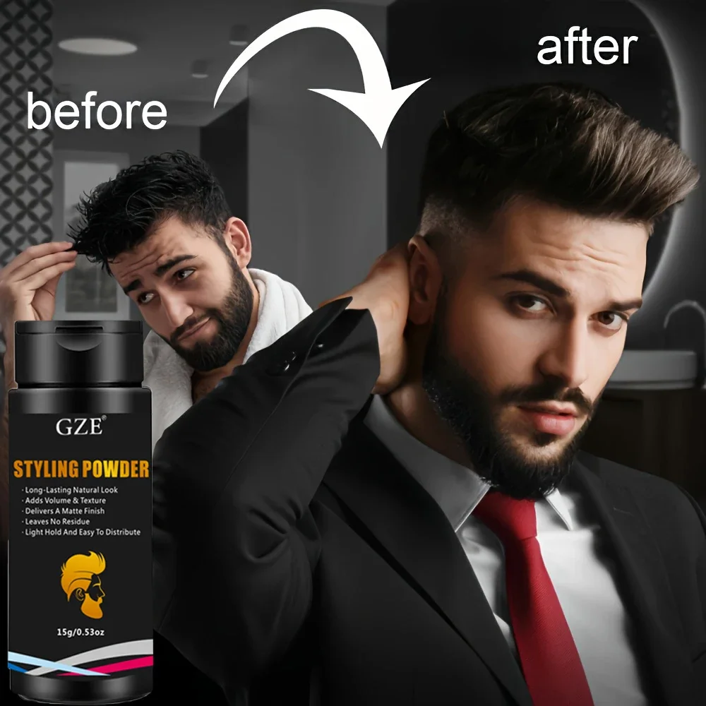 Hair Styling Powder for Boys Natural Look