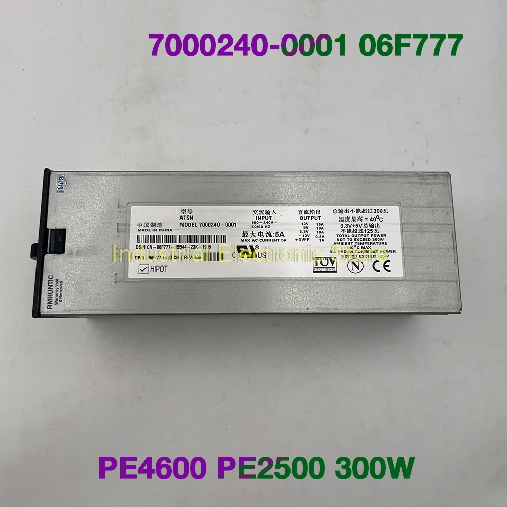 

Серверный блок питания для DELL PE4600 PE2500 300 Вт 7000240-0001 06F777