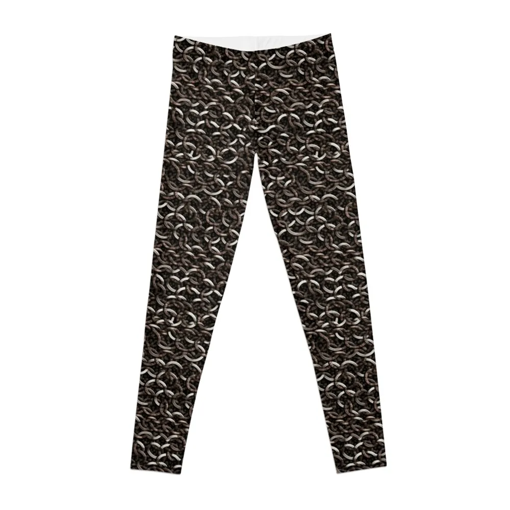 

Chain mail Leggings sports for for girls sporty woman gym Womens Leggings