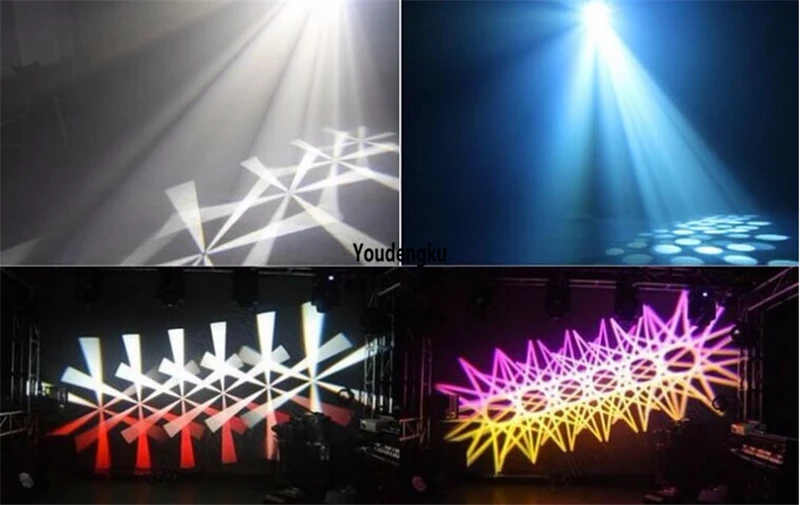 2 pieces Professional 280W 10r 3 in 1 beam wash spot dmx moving head stage light