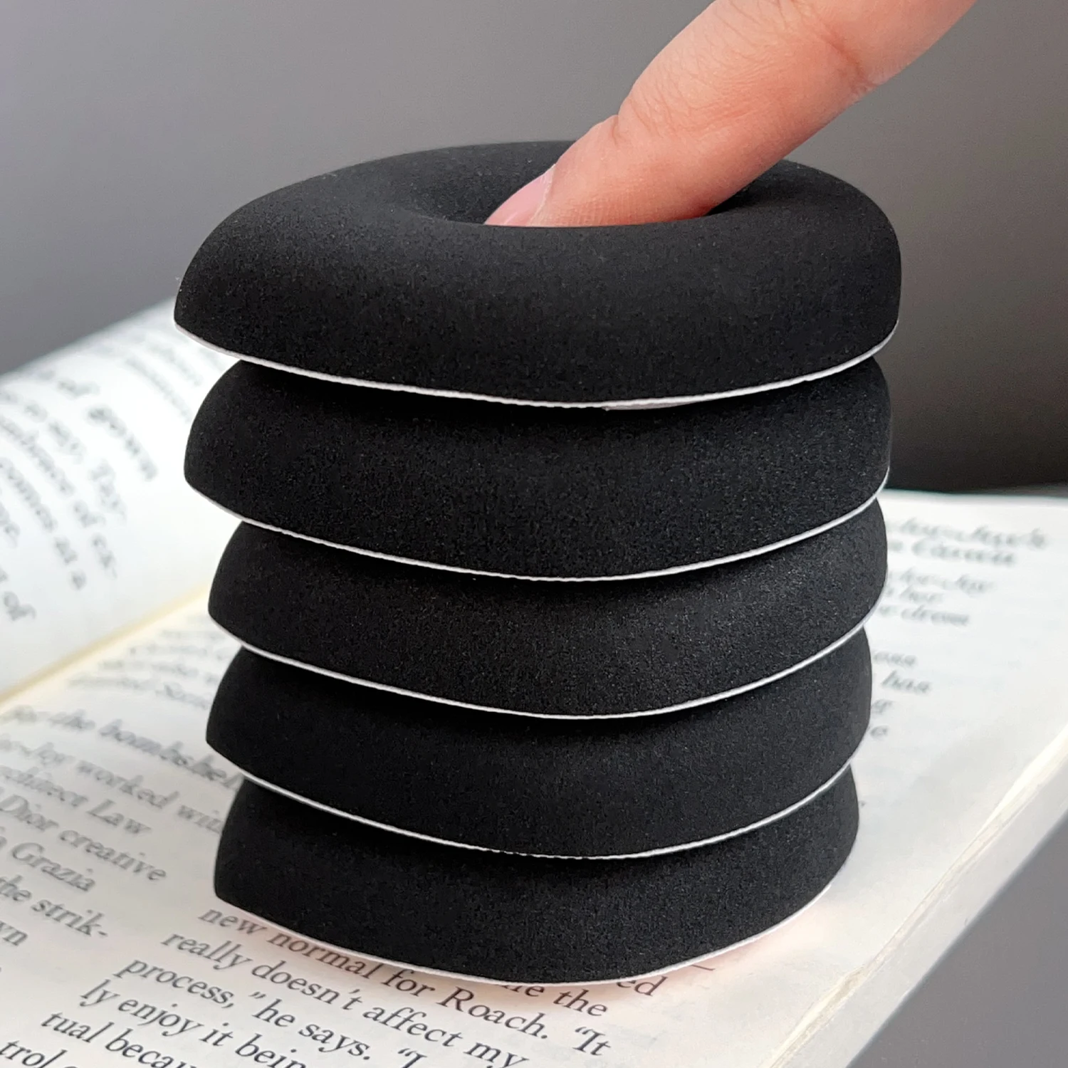 Cotton Leopard Print Makeup Sponge for Dry Wet Beauty Application