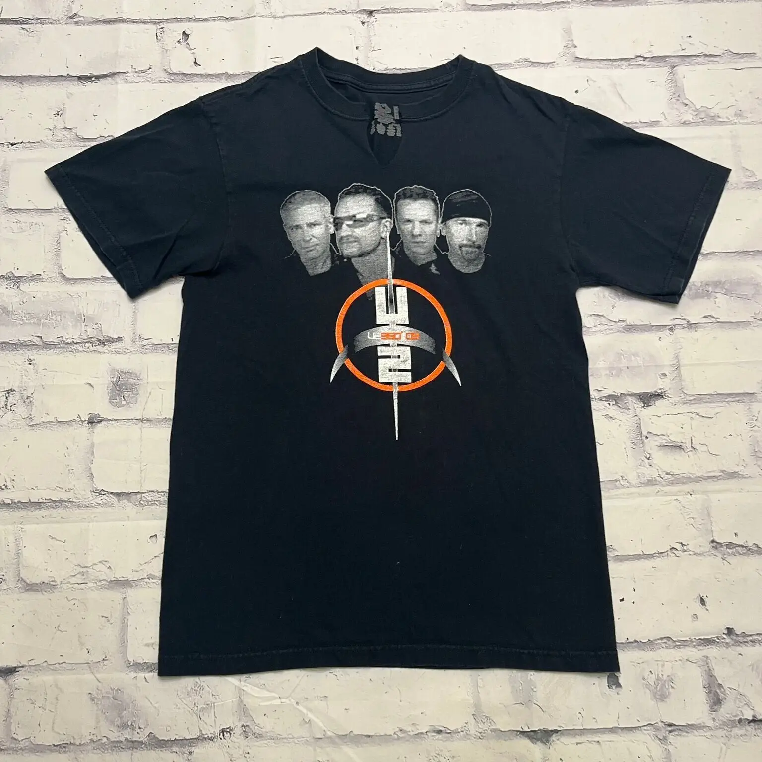 Футболка U2 для взрослых, черная, с длинным или коротким рукавом, с изображением Атланты, Джорджии, Купола, октября 2009 г.