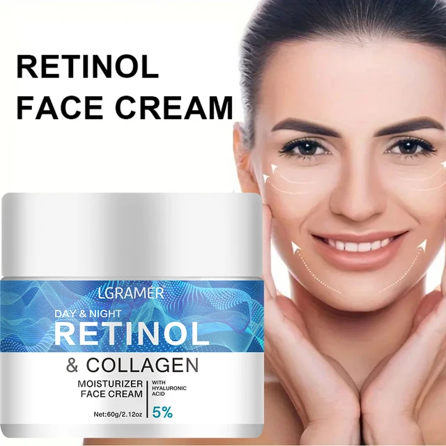 Retinol Firming Face Cream Lifting Neck Anti-aging Remove Wrinkles Night Day Cream Moisturizing Facial Serum Body Skin Care 2