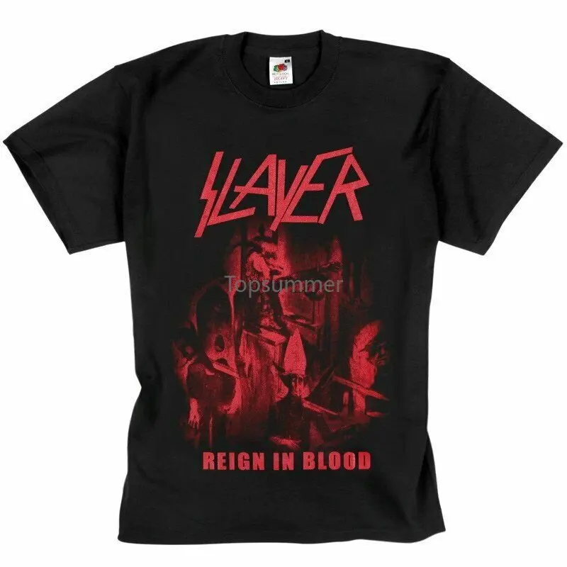 T-Shirt Slayer - Reign In Blood Hanneman Dark Angel Sodom Kreator Exodus Exumer