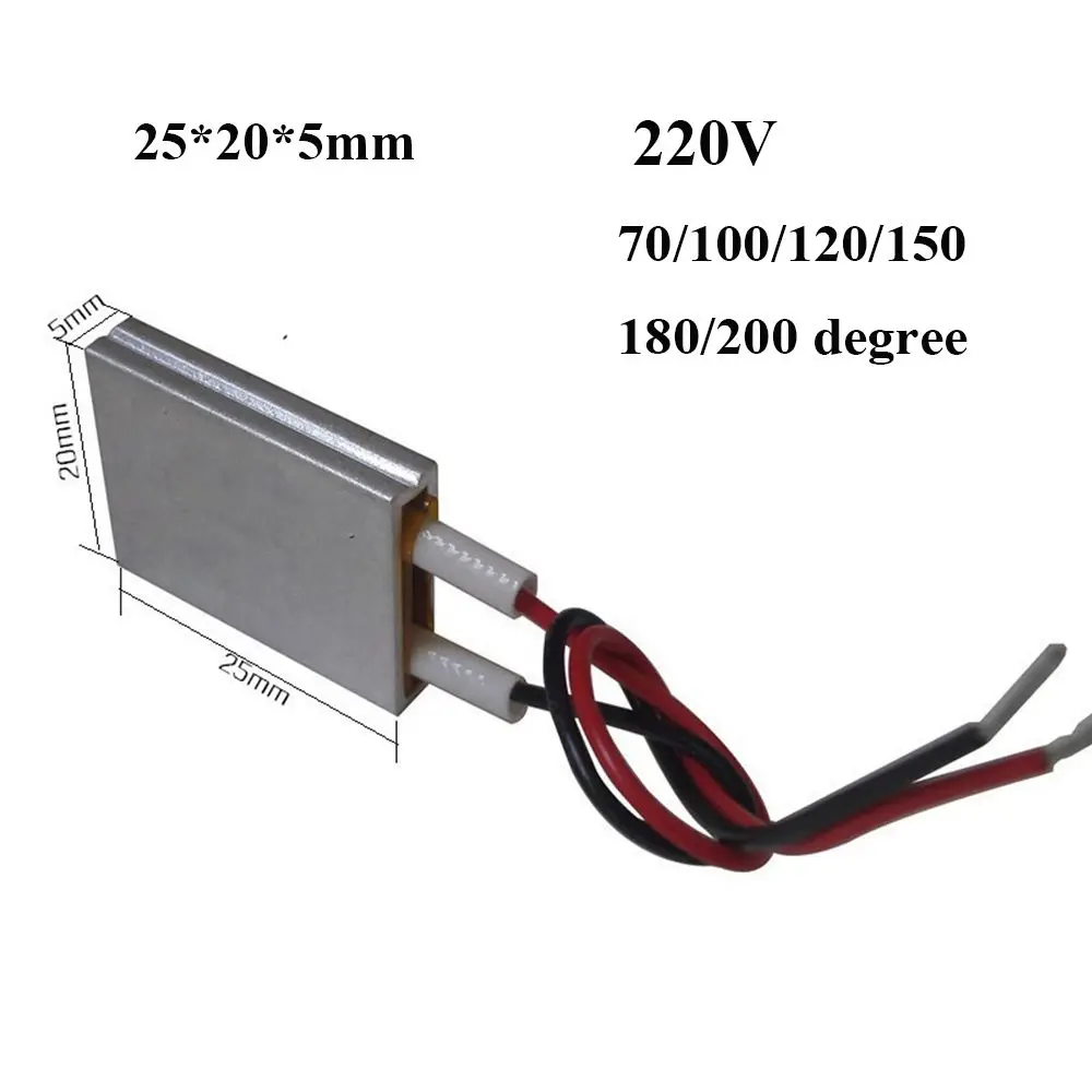 12/24/36/48/110/220V 80-270 Degrees Celsius PTC Heaters Heating Element  Hair Dryer Accessories Curlers Heater Poultry Incubator - AliExpress