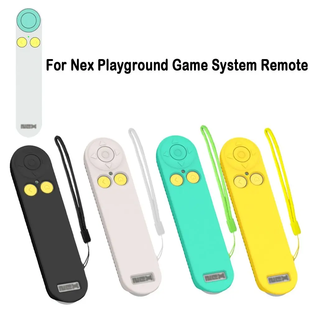 Silicone Remote Control Case Anti-Scratch Shockproof Protective Cover Anti-Slip for Nex Playground Game System Remote
