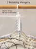 Reusable Hanging Vacuum Storage Bags for Clothes, Coats, Jackets, Hanging Compressible Storage Bag Space Saver Bags 3