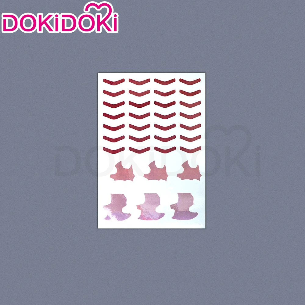 DISPONIBILE - Accessori e Oggetti di Scena per Cosplay Tatuaggio Amo Guita Enjin Anime DokiDoki (Donna/Uomo) - immagine 4