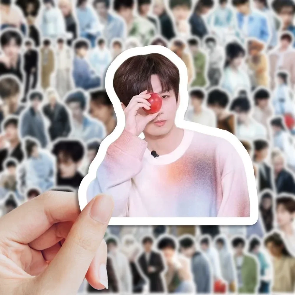 100PC/SET Cheng Yi HD Poster Humanoid Stickers Hot TV Character Drama Stills Hand Account Materials Pad Computer Cellphone DIY