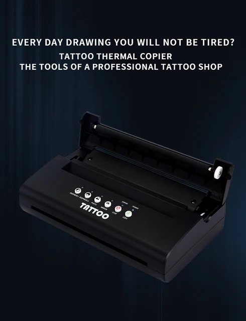 Tattoo Drawing Design Tattoo Thermal Stencil Maker Copier Tattoo Trans –  Yilong Tattoo Supply Co.,ltd