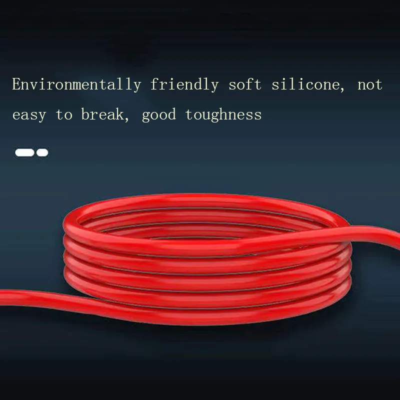 BST-010 JP Silicone Two Clamp Power Cord Probe Superconducting Probe Accurate Measurement Test Leads Crocodile Clip Tools Kits