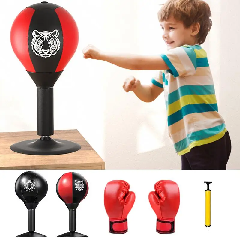 2024 데스크탑 펀칭 백 스트레스 버스터, 흡입 컵, 책상 테이블, 복싱 펀치 볼 흡입 컵, 장력 감소 장난감, 신제품