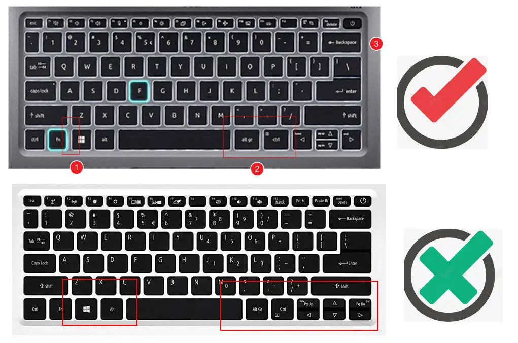 Acer Swift 14 AI SF14-51 T SF14-61 T SF14-11 SF14-11T Swift Go 14 AI SFG14-01 -X006 14''용 실리콘 노트북 키보드 커버