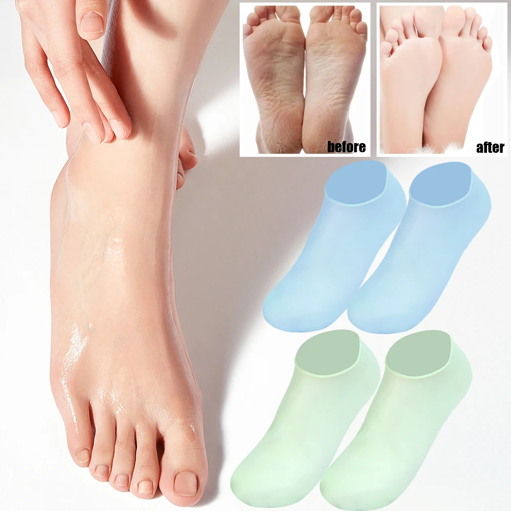 Silicone Moisturizing Foot Socks for Dry Skin Care