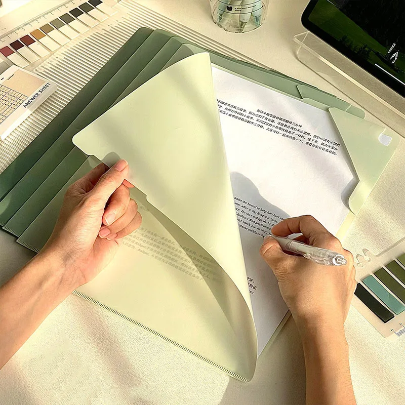 Large Capacity A4 File Folder Waterproof Organizer Set