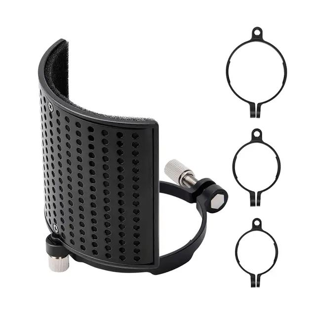 Filtre de microphone portable pour l'enregistrement YouTube 1