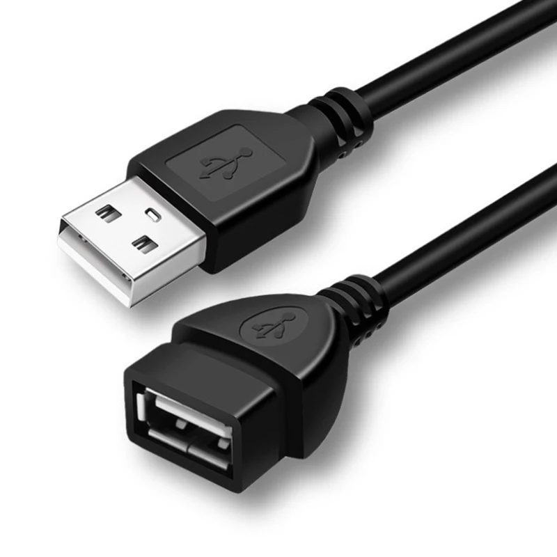 Usb 2 0 cable extension cable 0 6m 1m 1 5m wired data transmission line