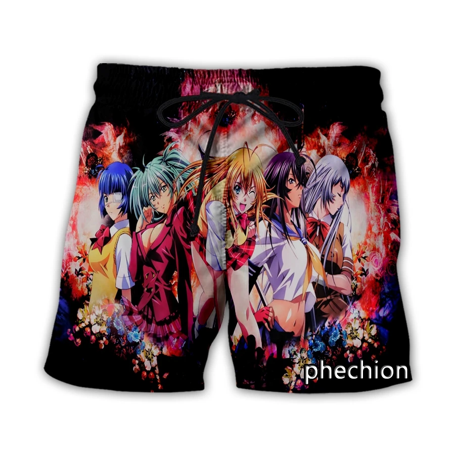 

phechion New Men/Women Anime Ikkitousen Guan Yu 3D Printed Casual Shorts Fashion Streetwear Men Loose Sporting Shorts A145