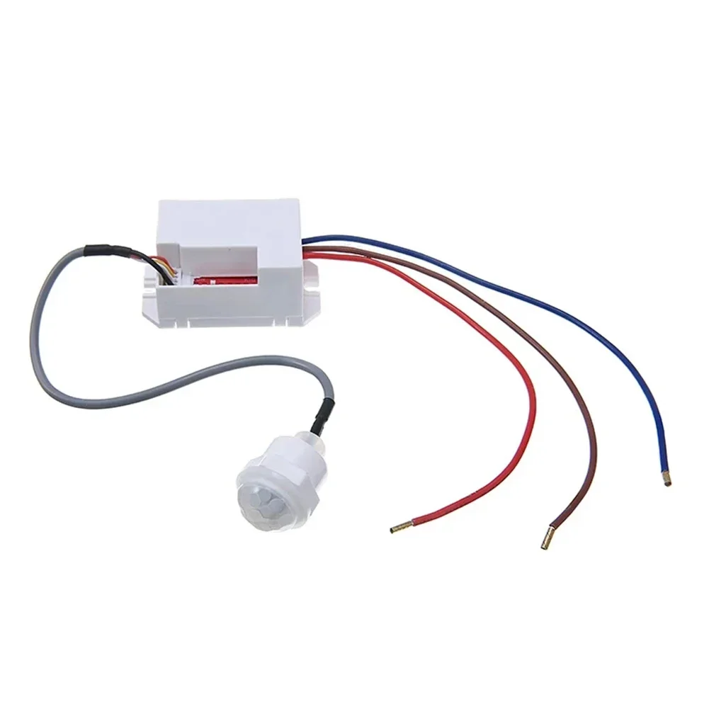 Light Switch PIR Sensor Detector Mini Recessed Motion Occupancy Rest Dips 6m 800W Adjustable Ceiling IP20 360&deg;