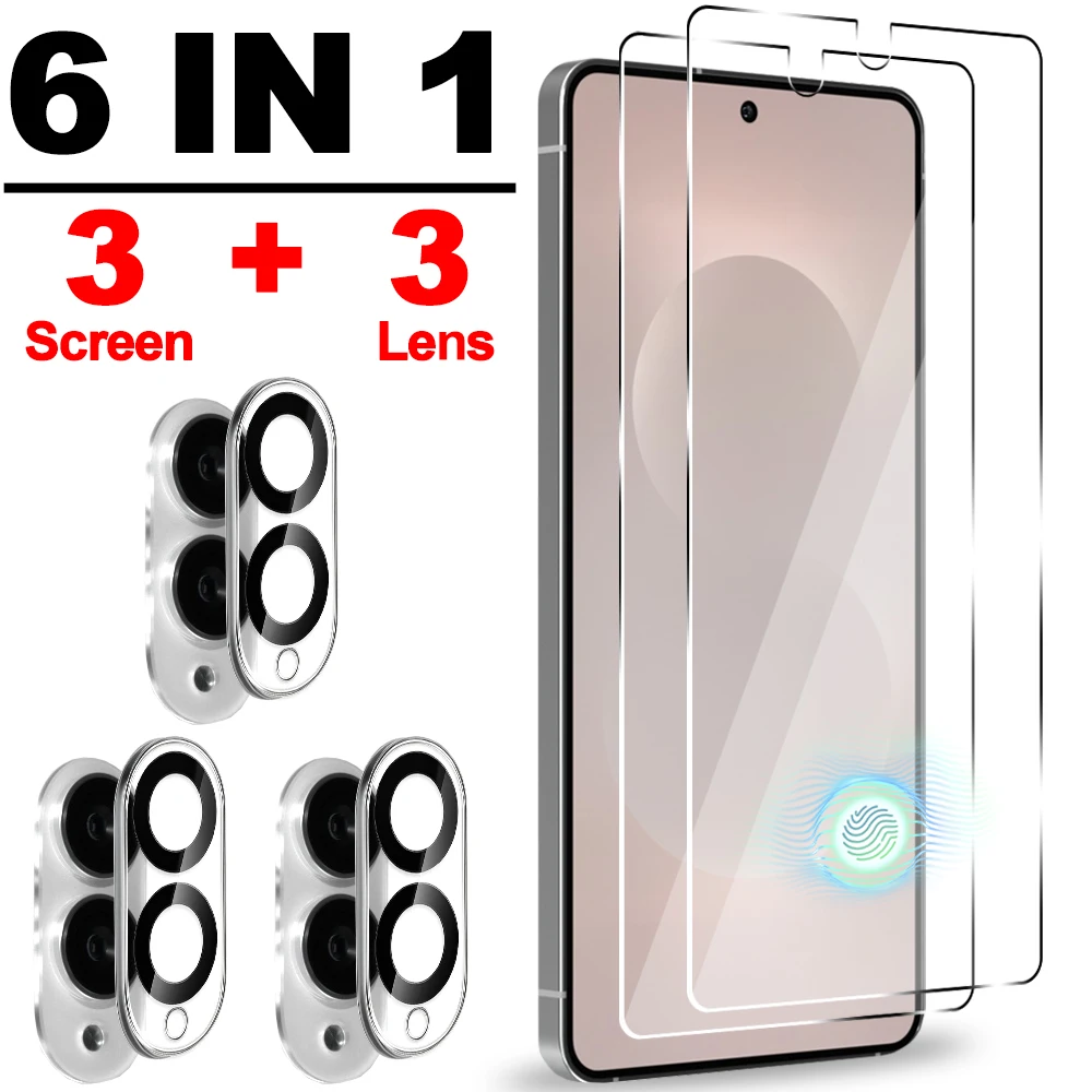 Premium Tempered Glass Screen Protector with Camera Lens Film
