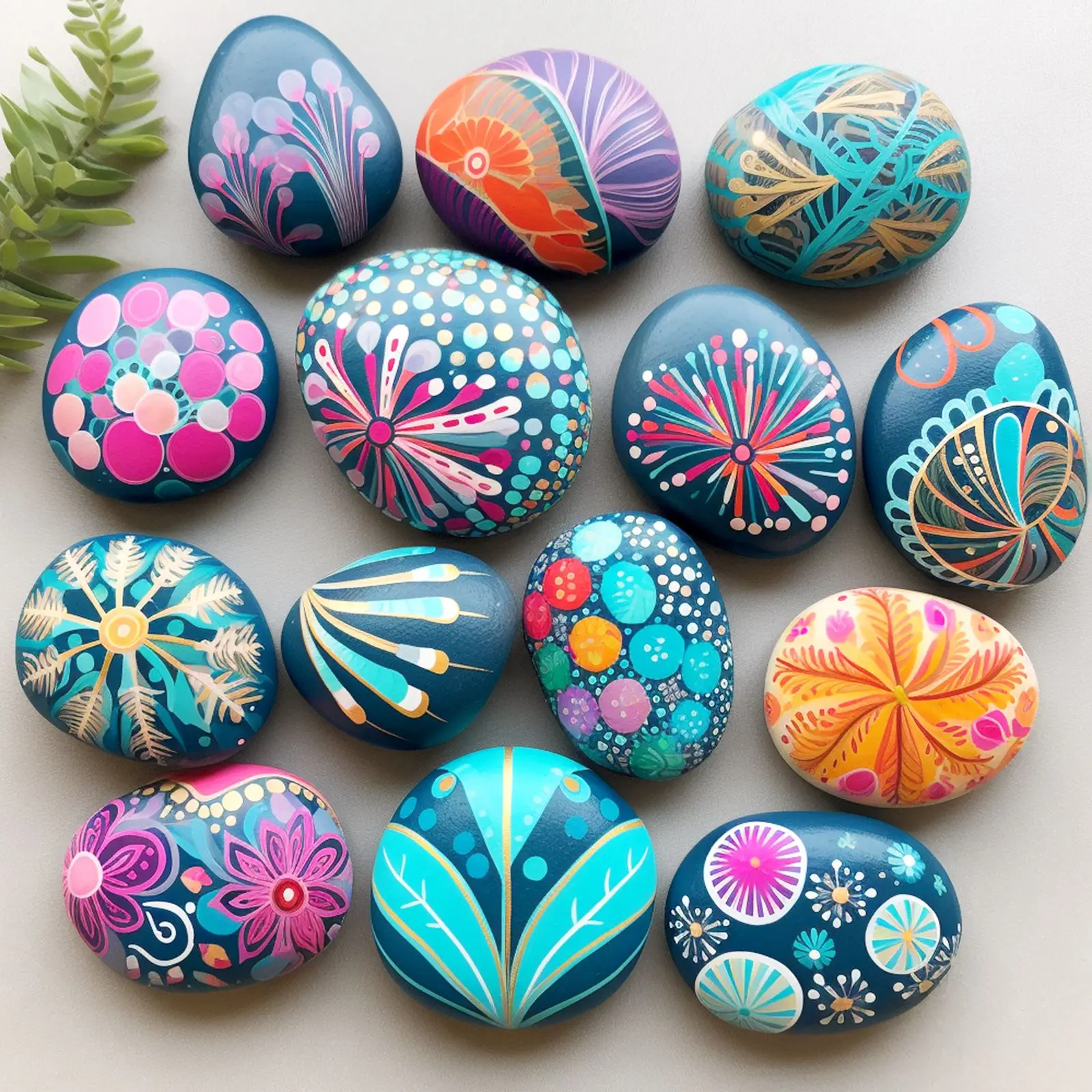 36 Colors Acrylic Paint Pens Brush Marker Pen for Rock Painting Stone Ceramic Glass Wood Canvas DIY Art Making Supplies