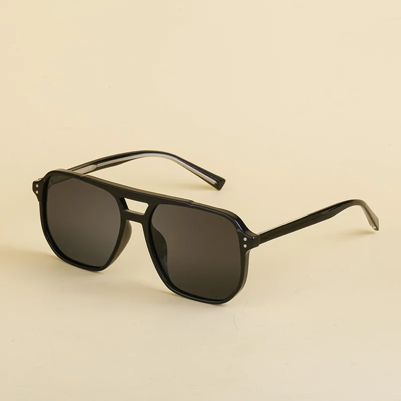 Sunglasses men women square classic large frame retro plastic eyewear
