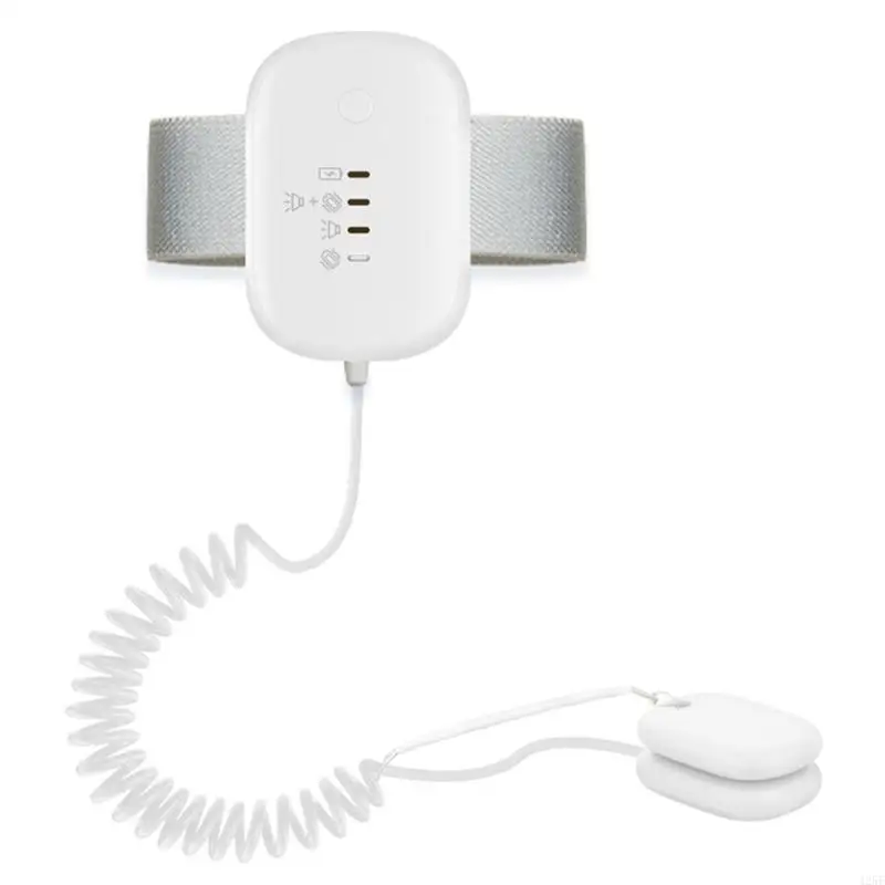 Bedwetting Alarm for Children USB Rechargeable Pee Alarm Wristband with Music & Vibration Baby Potty Training Supply 425F