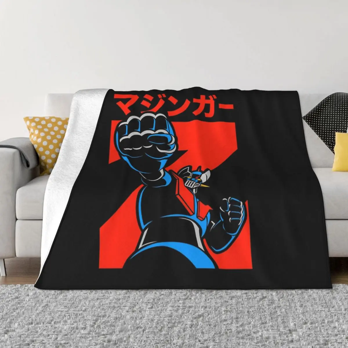151 Mazinger Z Jap Una Coperta In Micro Pile Ultra-Morbida
